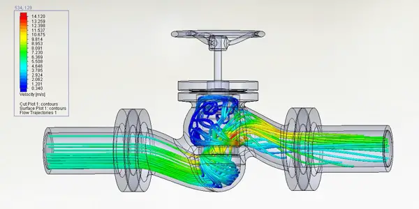 Typical Example of CFD in Piping