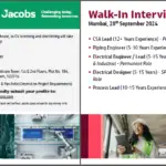 Jacobs Mimbai-Gurgaon Walk-in-Interview