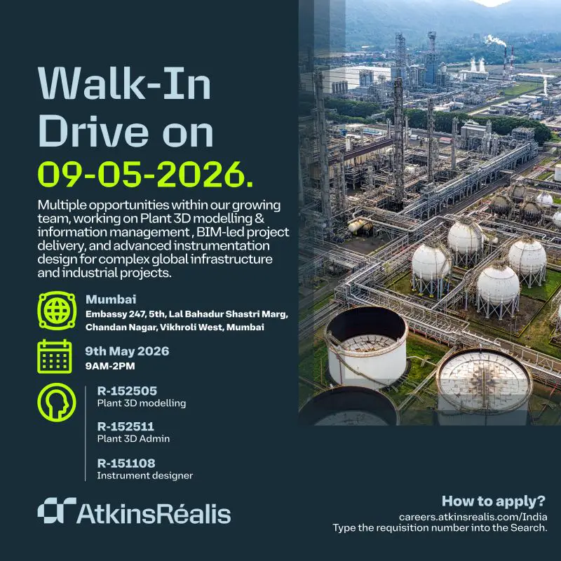 AtkinsRealis Walk-in