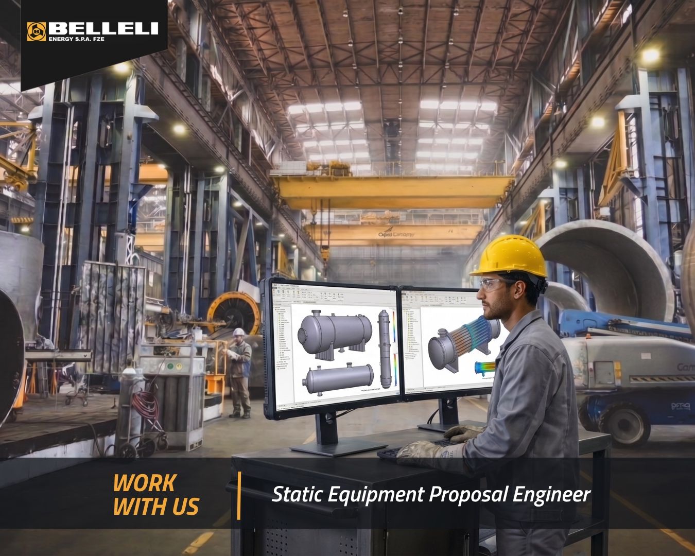 Static Build Engineering Belleli Energy FZE is Recruting Static Equipment Proposal Engineer ...