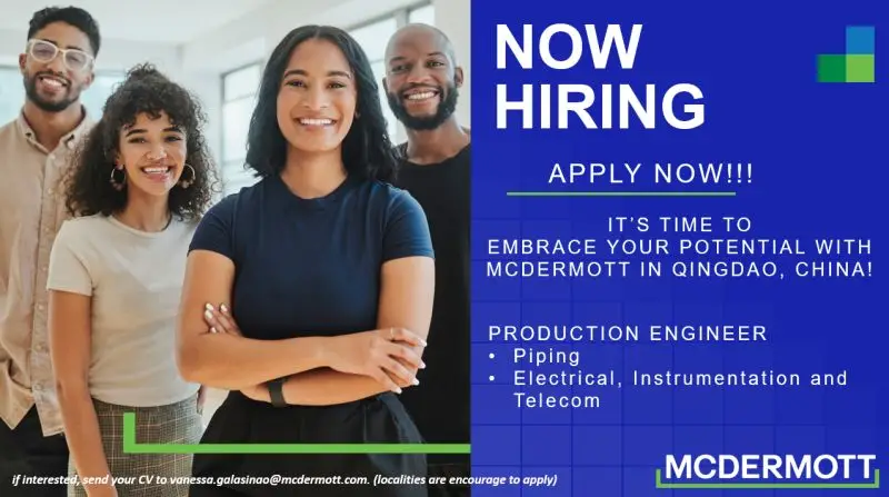 Mcdermott China Recruitment