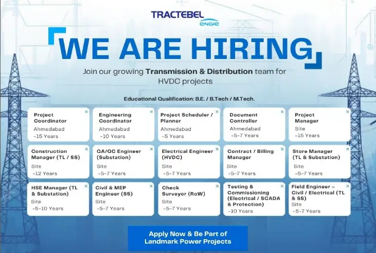 Tractebel Hiring