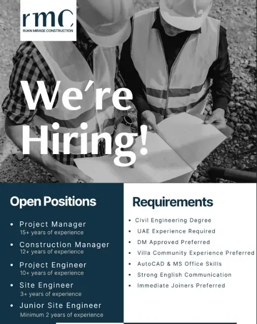 RMC UAE Recruitment