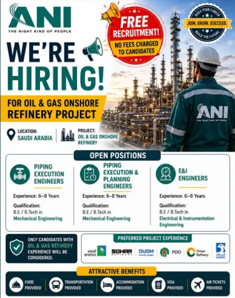 ANI Hiring for KSA