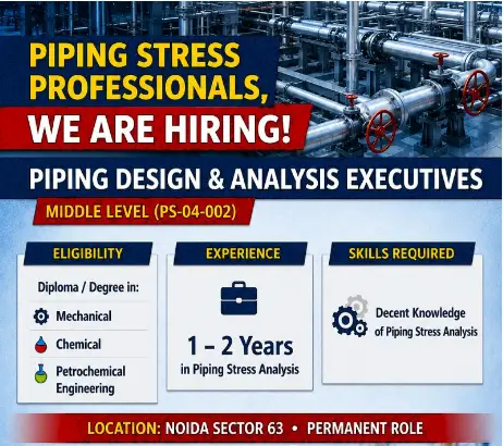 Piping Stress Engineers