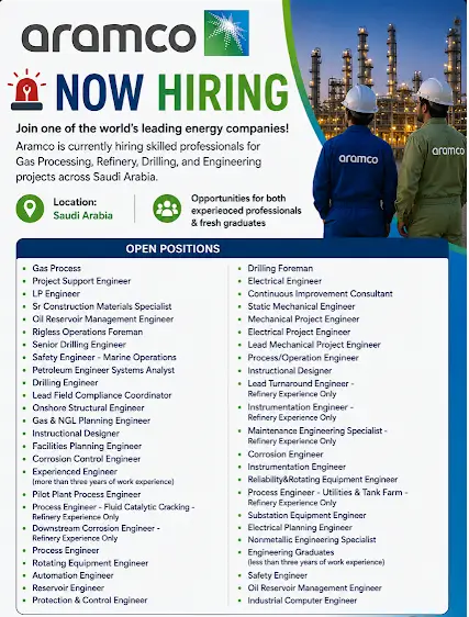 Aramco Hiring