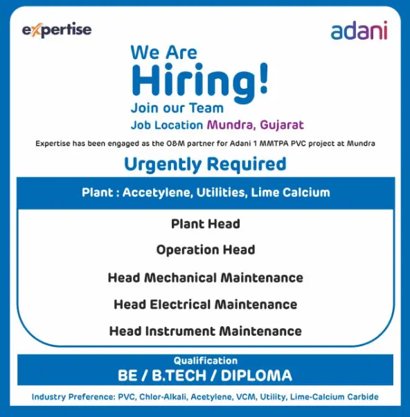 Hiring for a Major PVC Project Job