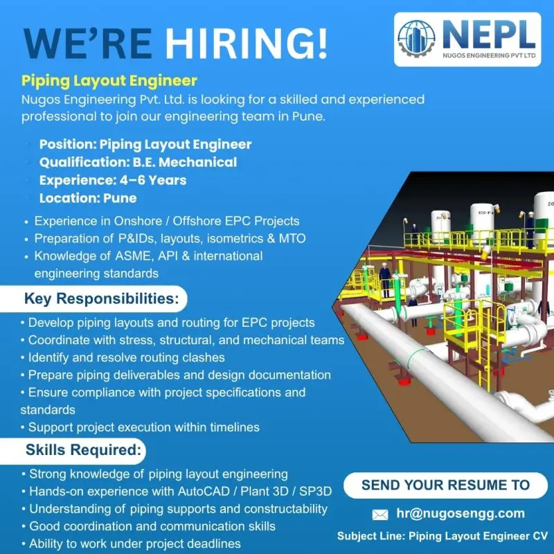 NEPL Piping Layout Engineer