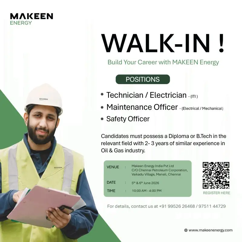 Makeen Energy Walk-in