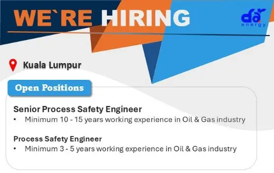 Process Safety Engineers for Dar Energy