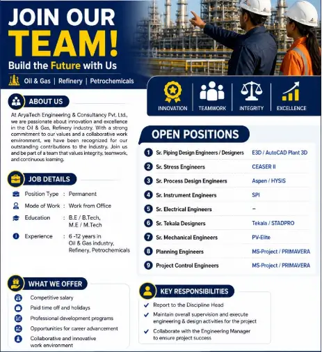 Aryatech recruitment