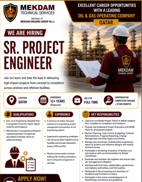 Project Engineer Qatar