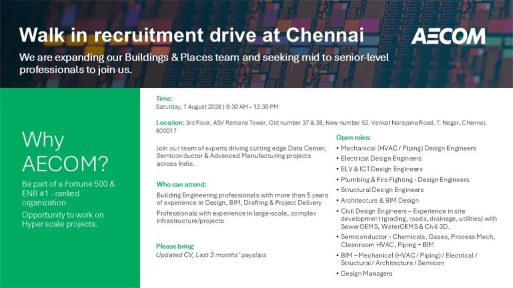 AECOM Walk-in