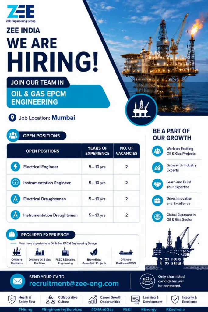 zee engineering recruitment