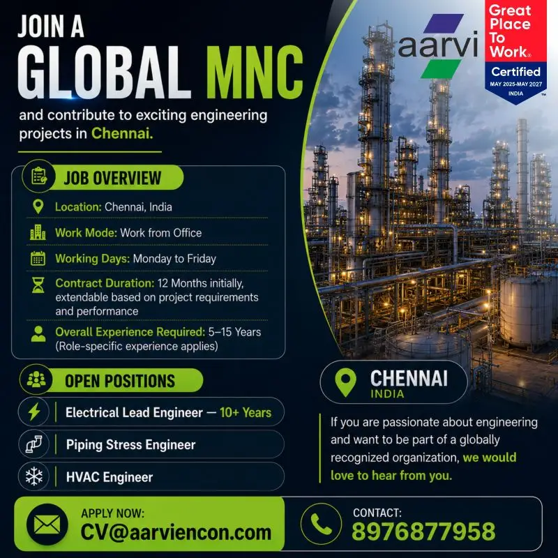 aarvi encon hiring