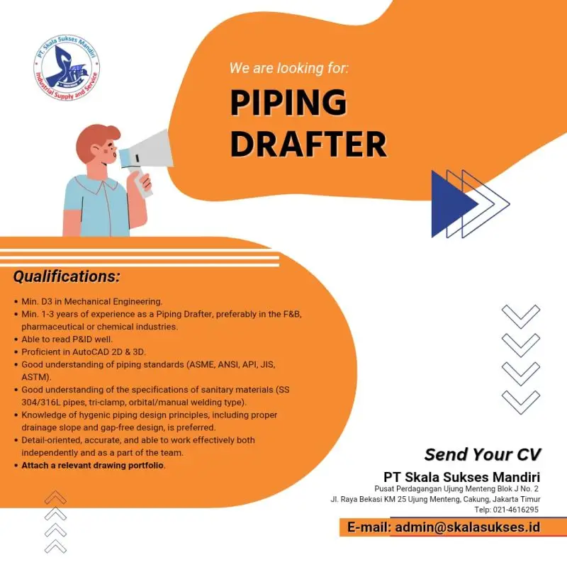 Piping Drafter Jobs