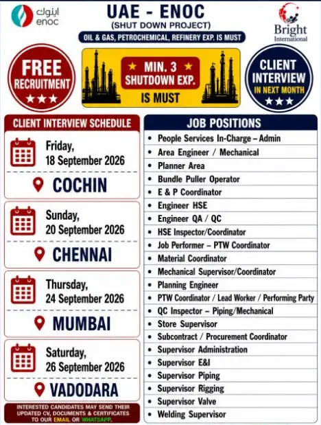 ENOC UAE Hiring