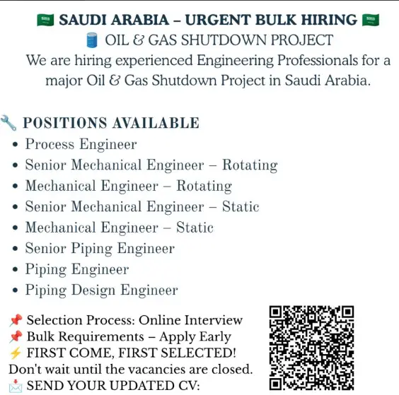 Saudi Bulk Hiring