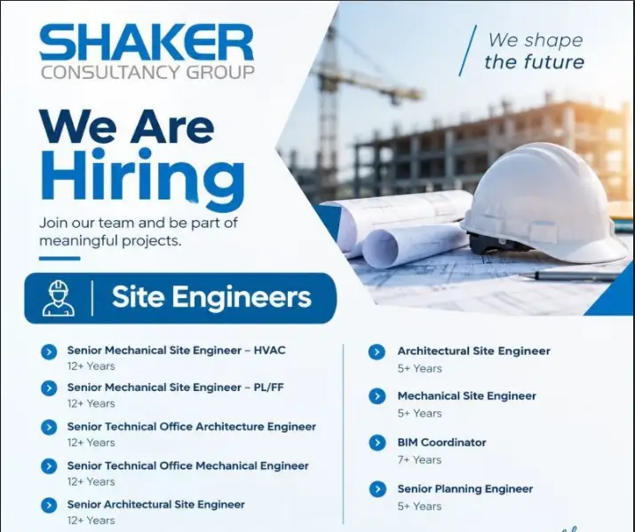 shaker jobs
