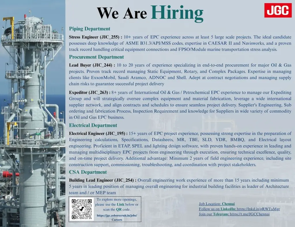jgc india hiring