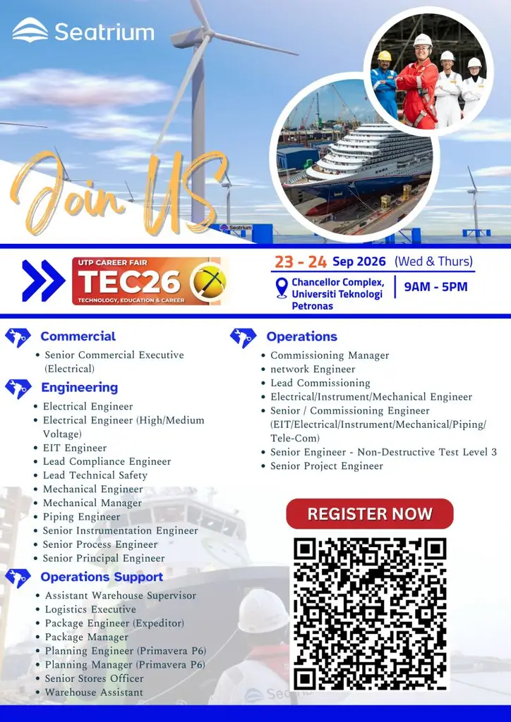 Seatrium Malaysia Career Fair