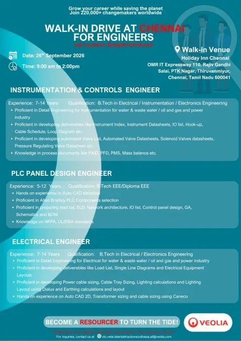 Veolia Walk-in 2