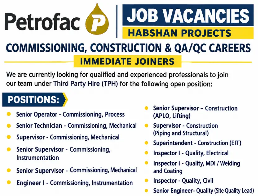 Petrofac Jobs